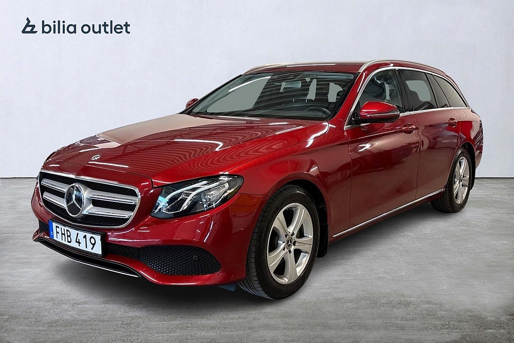 Mercedes-Benz E 220 T d Avantgarde B-kam Drag Navi Döda Vinkel