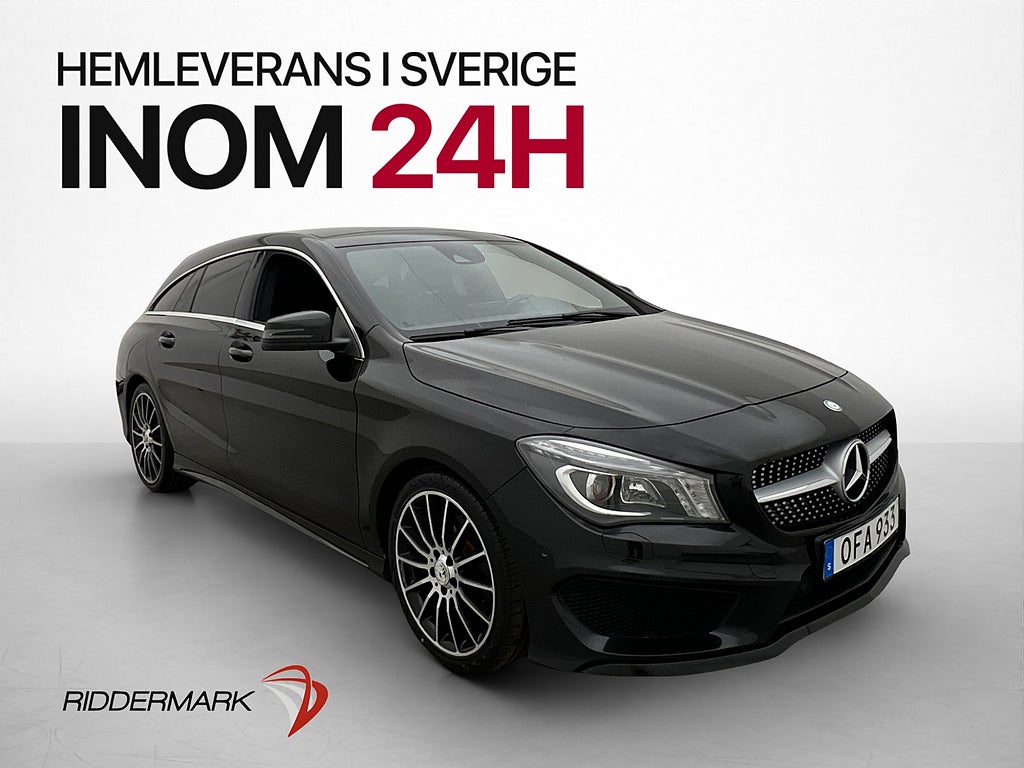Mercedes-Benz CLA 220 D SB 177hk AMG Pano H/K Kamera Drag