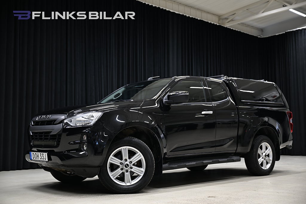 Isuzu D-Max 1.9 4WD 163HK Automat|Kåpa|Drag|Fjärrstyrdvärmare|Moms