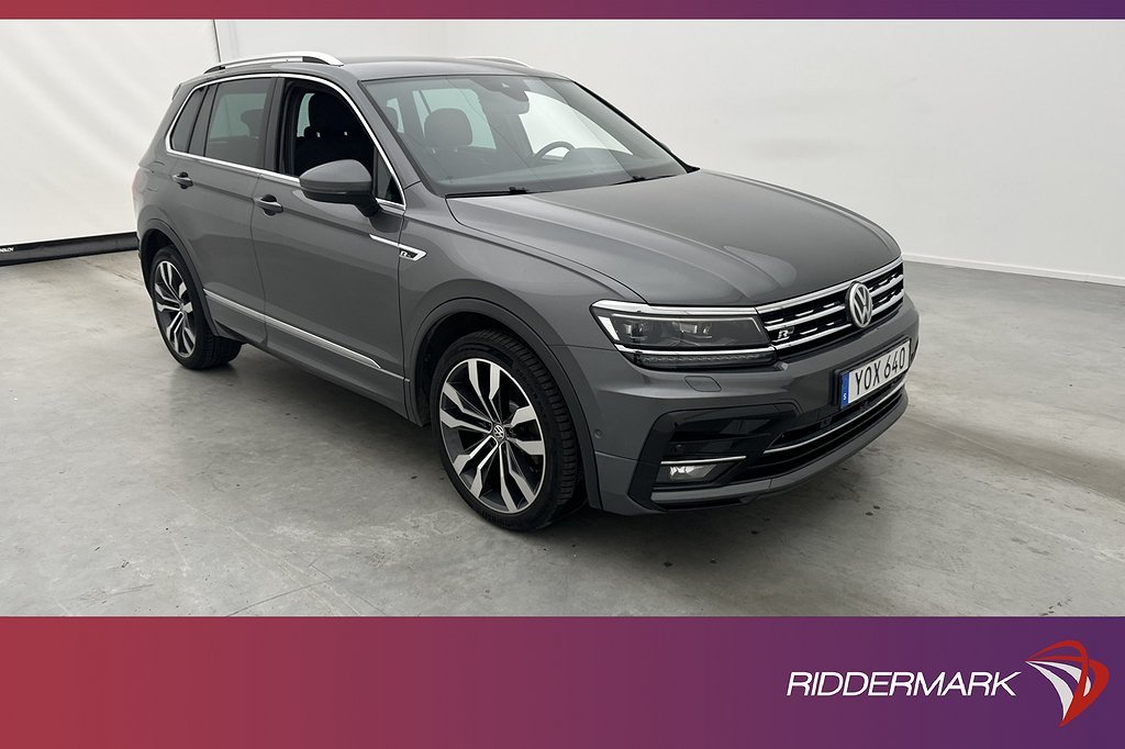 Volkswagen Tiguan 4M 220hk R-Line P-Värm Cockpit 360 Drag