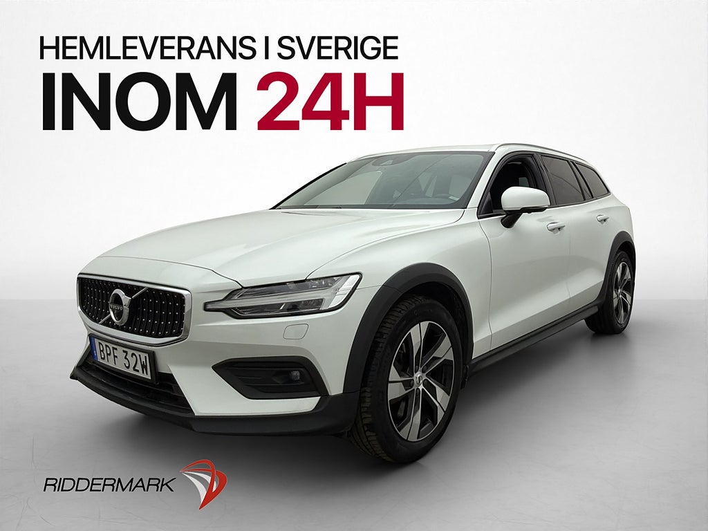 Volvo V60 Cross Country D4 190hk AWD Värmare 360° HUD Drag