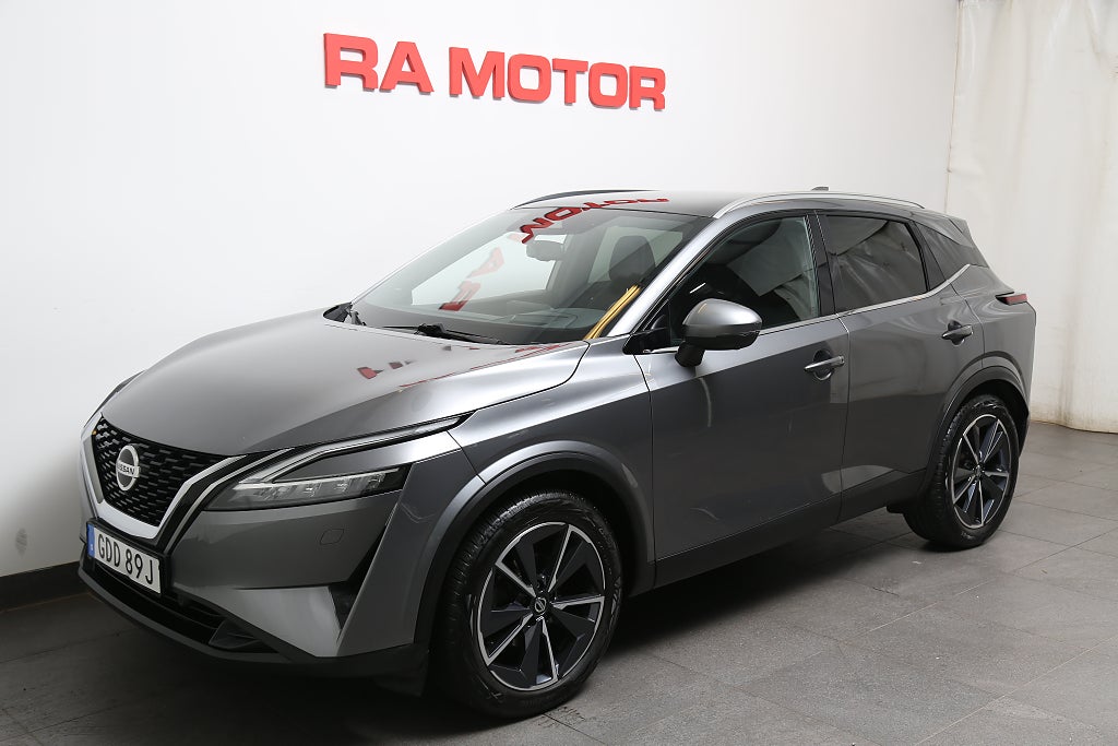 Nissan Qashqai 1,3 DIG-T 158hk 4WD Tekna 360° Massage Bose 19" Pano 2021