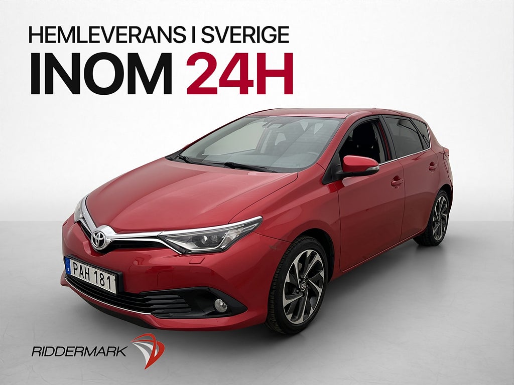 Toyota Auris 1.2 Turbo 116hk Active Plus Kamera Drag 2-bruk