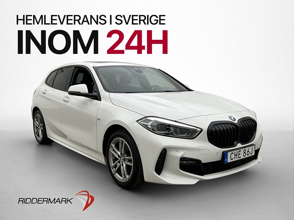 BMW 118I 136hk M-Sport Panorama Navi Kamera Carplay MOMS