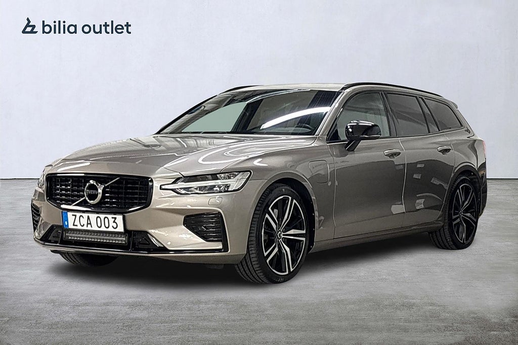 Volvo V60 Recharge T8 R-Design 390hk NaviPro Drag BLIS B-kamera
