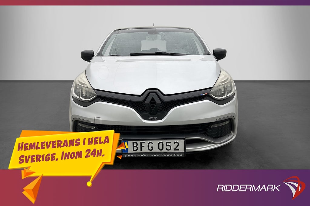 Renault Clio RS 1.6 TCe 200hk Navi Sensorer Farthållare