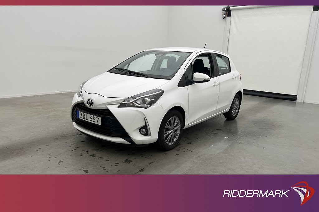 Toyota Yaris 1.5 VVT-iE 111hk Kamera Farthållare Bluetooth