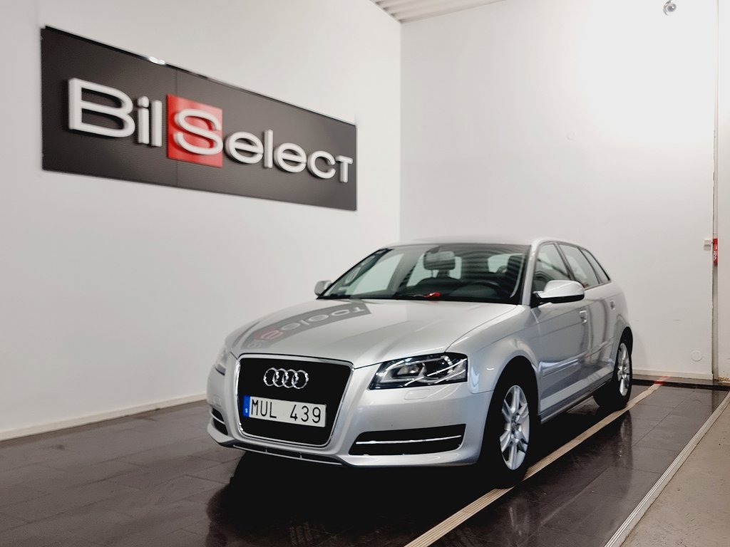 Audi A3 Sportback 1.6 TDI Attraction, Comfort Dragkrok 