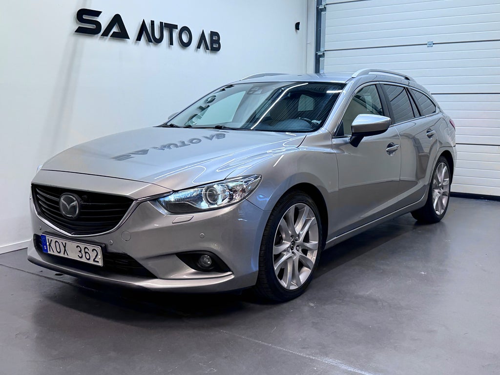 Mazda 6 Wagon 2.2 SKYACTIV-D | El-stolar | ACC | Keyless | Drag