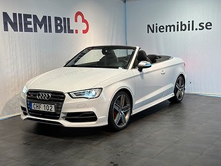 Audi S3 Cabriolet 2.0 TFSI Quattro 300hk P-sens/B&O/Skinn