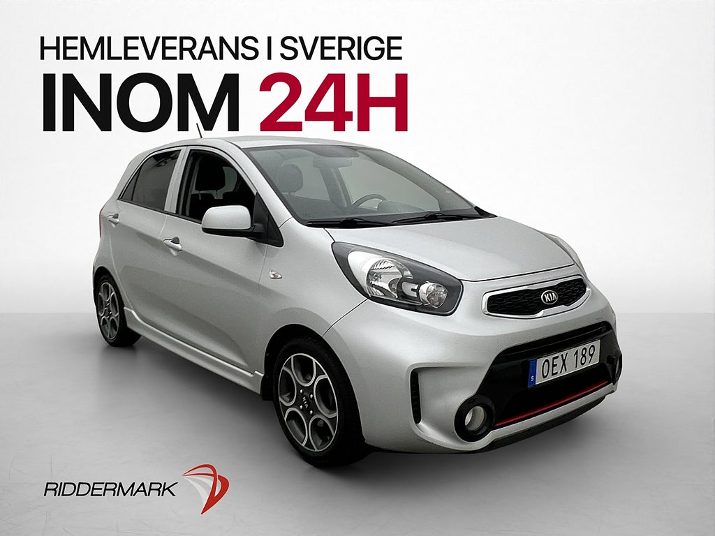 Kia Picanto 1.2 CVVT 86hk Special Edition M/K-Värmare Kamera