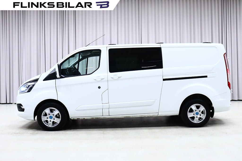 Ford transit Custom 170HK Automat|Dubbelhytt|EnÄgare|SeUtr!