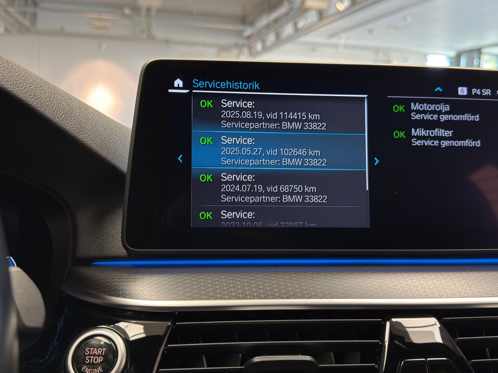 BMW 530e xDrive Touring 292hk M Sport|Drag|Komfortstolar 2023 - miniatyr 29