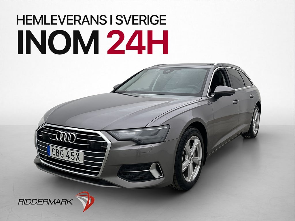 Audi A6 40 TDI Sport quattro Värmare Drag Navi ISOFIX