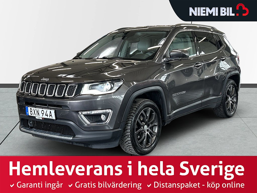 Jeep Compass 1.4 4WD S&V-hjul/Carplay/Kamera/Dragkrok/M&K-värm
