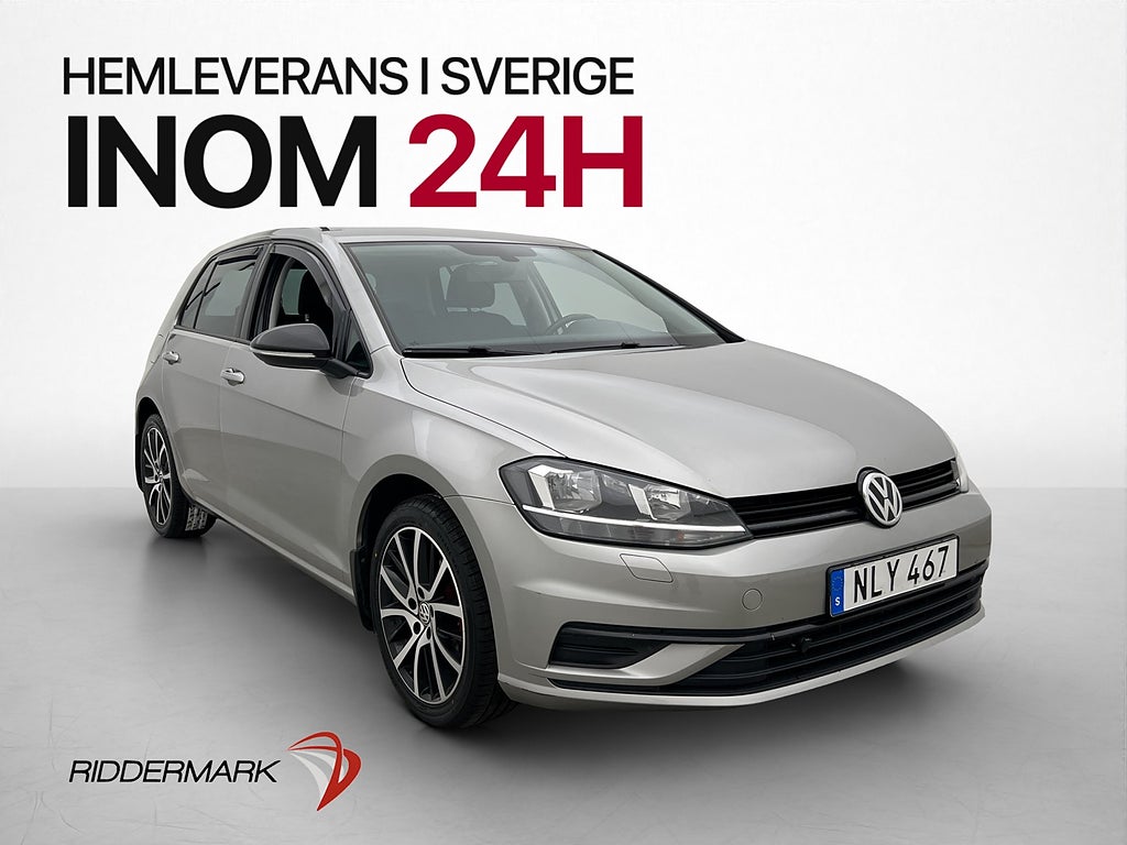 Volkswagen Golf 1.0 TSI Drag M&K-Värmare CarPlay Rattvärme