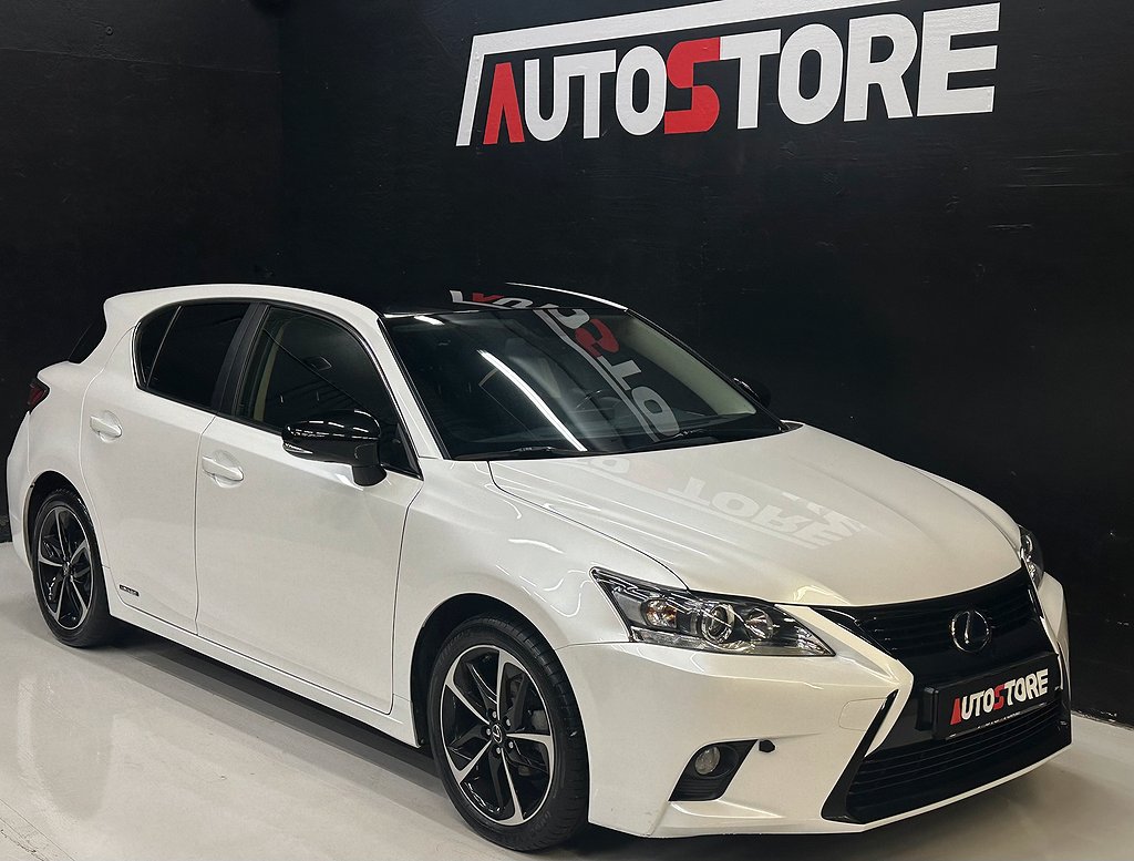 Lexus CT 200h 1.8 CVT F Sport M-värm Keyless 0,36L/mil Se SpecEuro 6