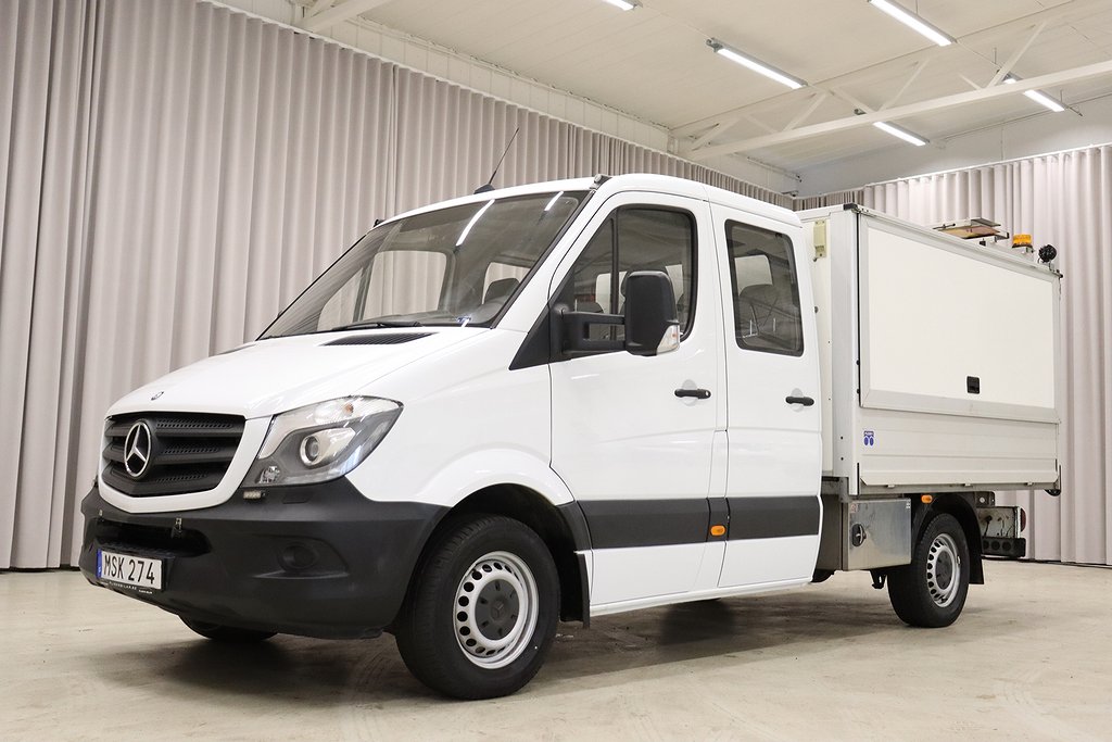 Mercedes-Benz Sprinter 316 Automat Dubbelhytt Kåpa Momsbil