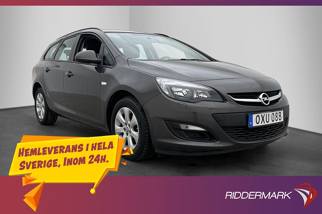 Opel Astra 1.4 Turbo 140hk Drive Sensorer Farthållare