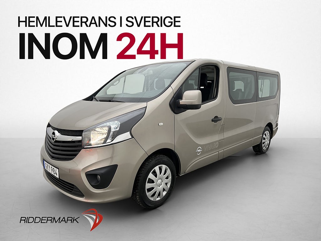 Opel Vivaro Lång 1.6CDTI Kamera 9-Sits Bluetooth 7450Mil