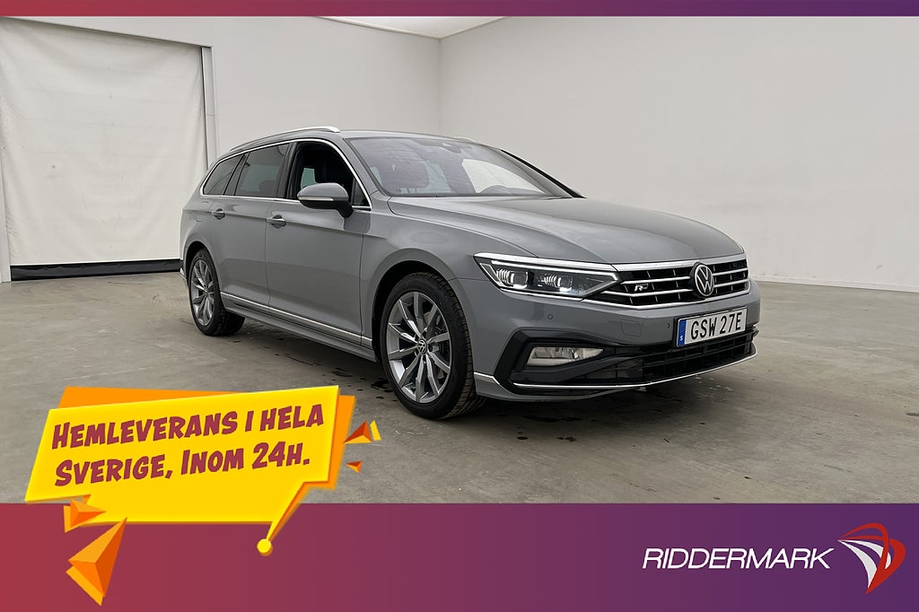 Volkswagen Passat 2.0 TDI 200hk 4M R-Line Cockpit Värm Drag