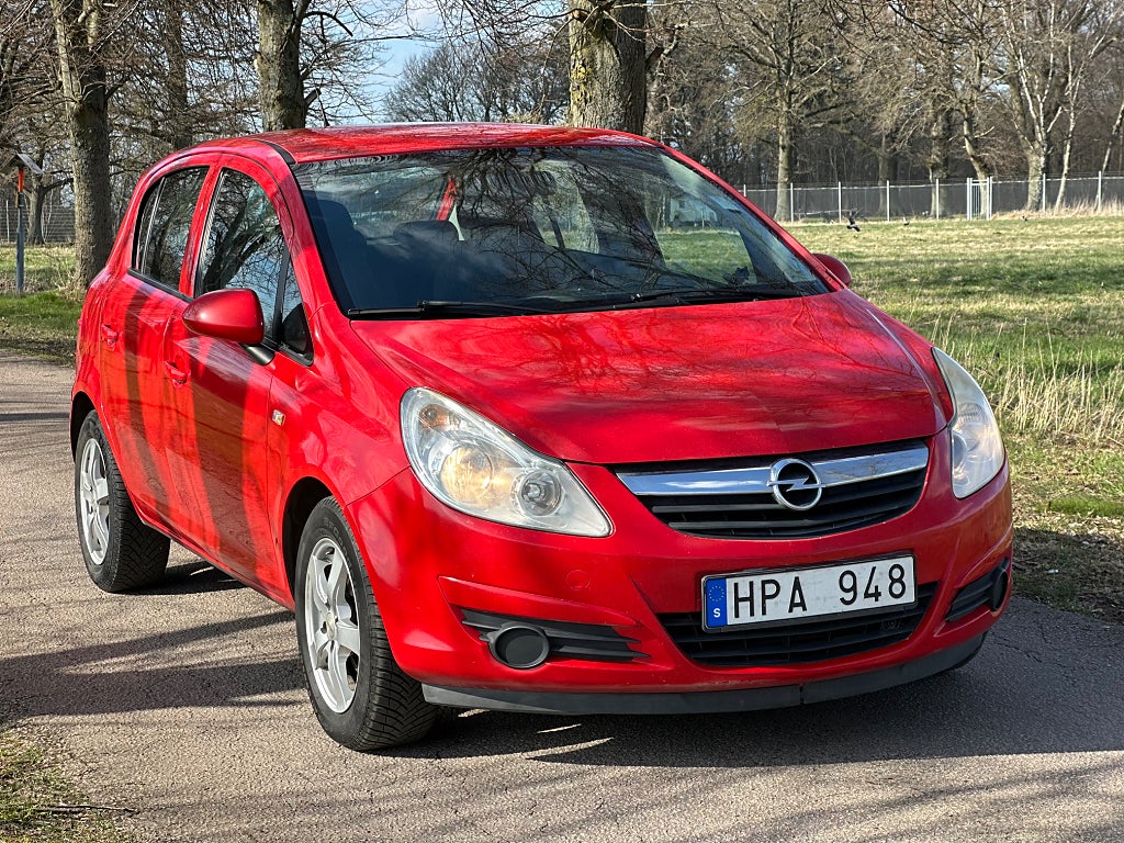 Opel Corsa 5-dörrar 1.3 CDTI ecoFLEX Svensksåld, Ny besiktigad, 
