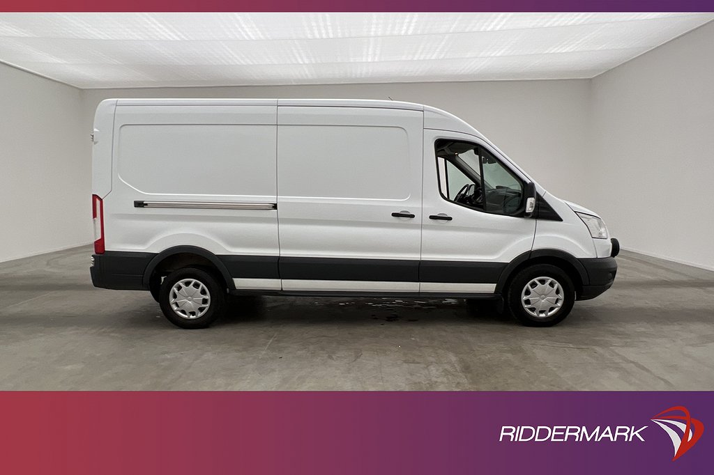 Ford Transit 350 L3H2 Värmare Dragkrok B-Kamera 3-Sits Moms