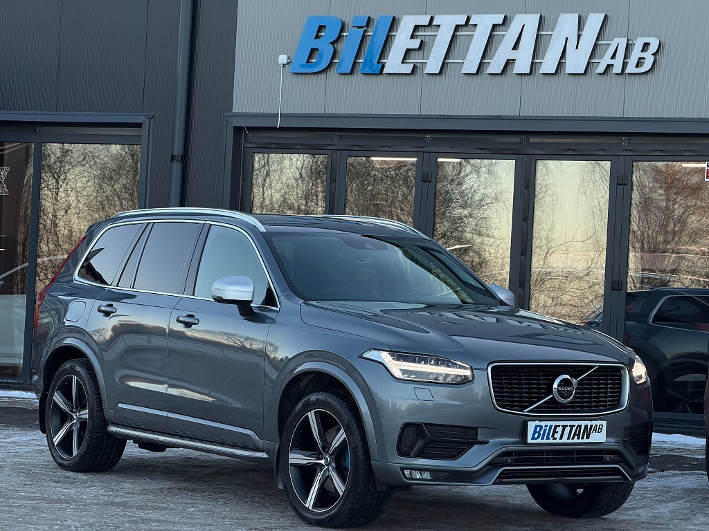 Volvo XC90 T5 AWD Geartronic R-Design 5-sits Euro6 VoC 360° kamera