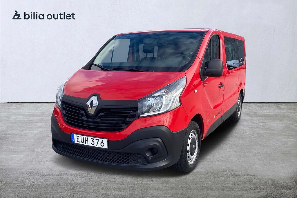 Renault trafic 1.6 dCi 8 PASS 115hk 9-sits Drag SoV MOMS