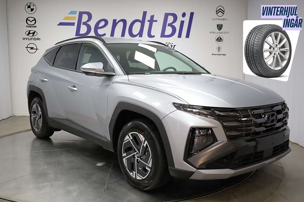 Hyundai Tucson PHEV 4WD Essential | Vinterhjul ingår | Adaptiv farth.
