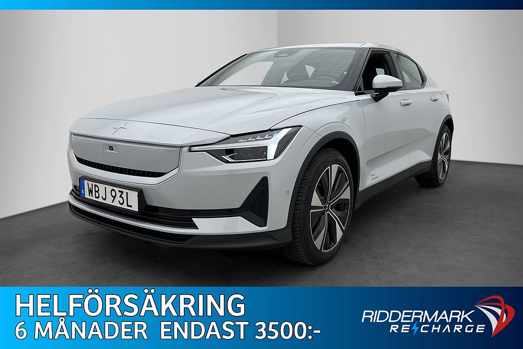 Polestar 2 Long Range Single Motor 299hk 360° CarPlay MOMS