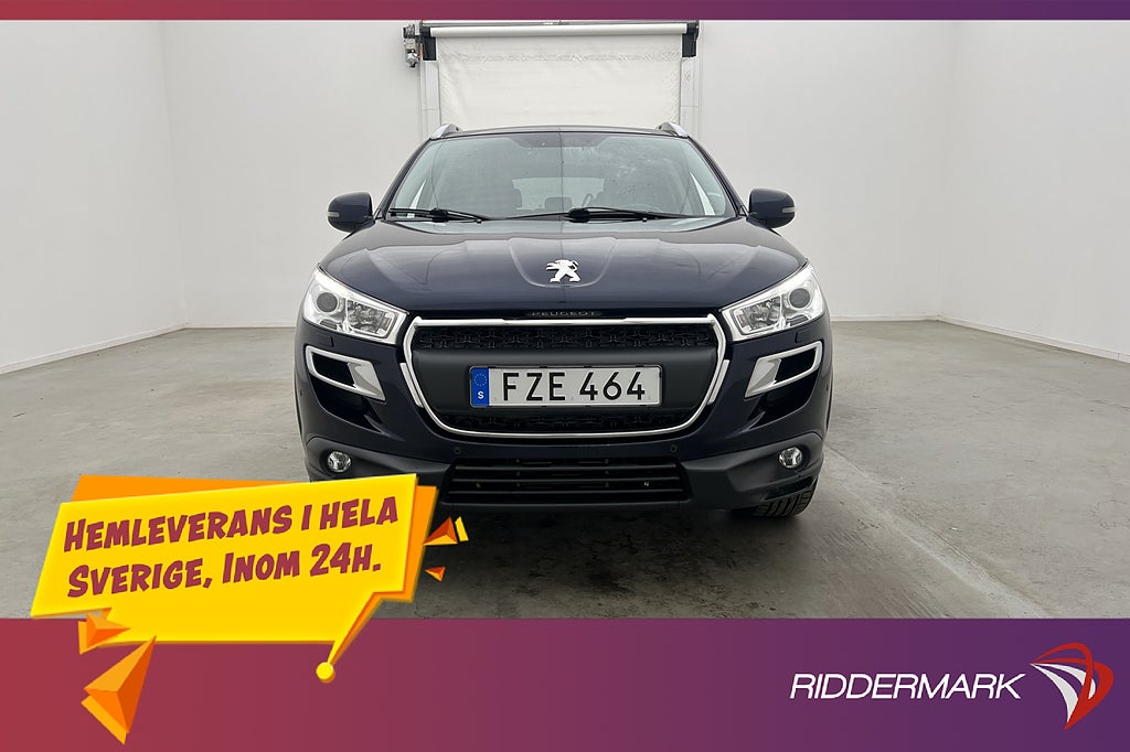 Peugeot 4008 1.6 HDi Drag Pano Kamera Navi Halvskinn