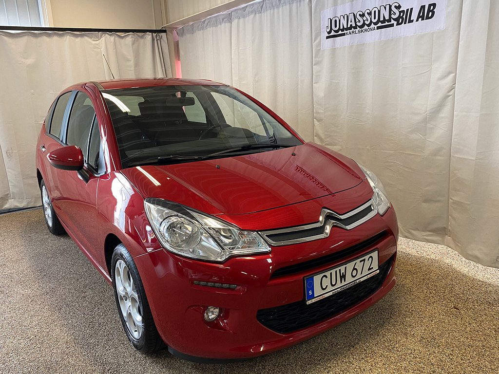 Citroën C3 1.2 e-VTi ETG5, 82hk