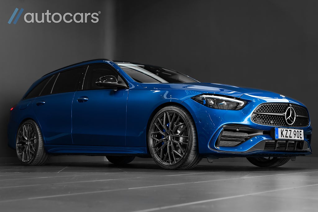 Mercedes-Benz C 220 T d 9G AMG|Digital Light|Burmester|Panorama|Värmare