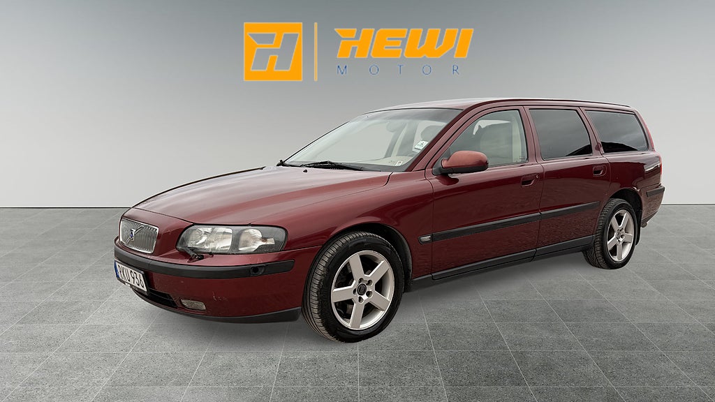 Volvo V70 2.4 T 200HK Automat|El-stol|Glastak|AC|Farthållare