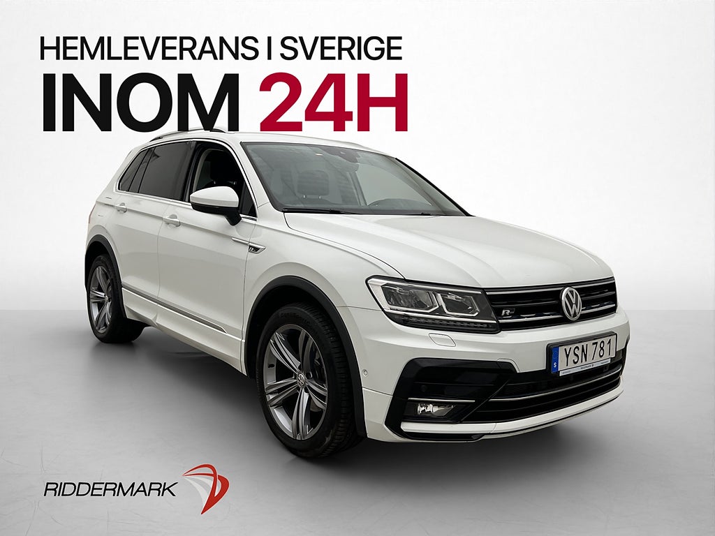 Volkswagen Tiguan TDI 150hk 4M R-Line Värmare Kamera Drag