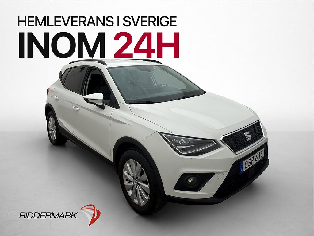 Seat Arona 1.0 TSI 95hk Style CarPlay P-Sensorer