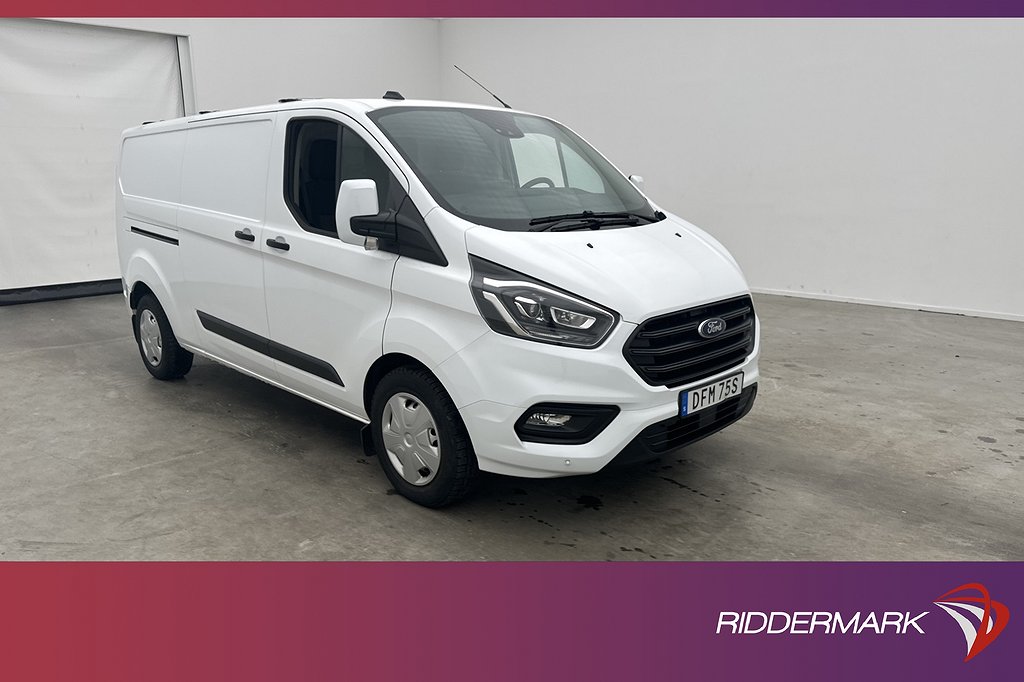 Ford Transit Custom L2 Värmare Drag SYNC-3 B-Kamera Moms