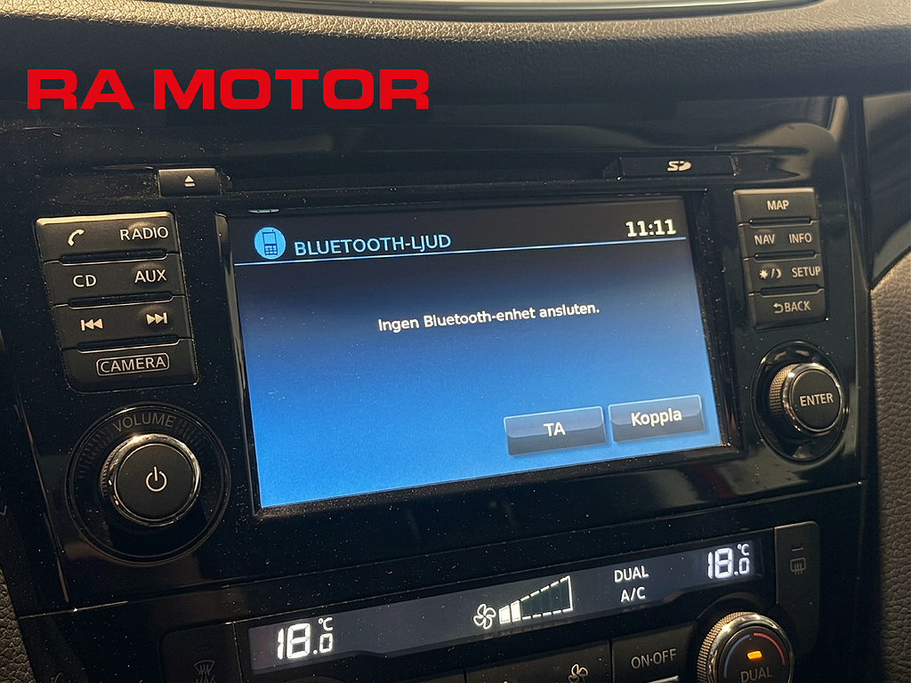 Nissan Qashqai 1.2 DIG-T 115hk | Backkamera | Navigation | PDC | 2018