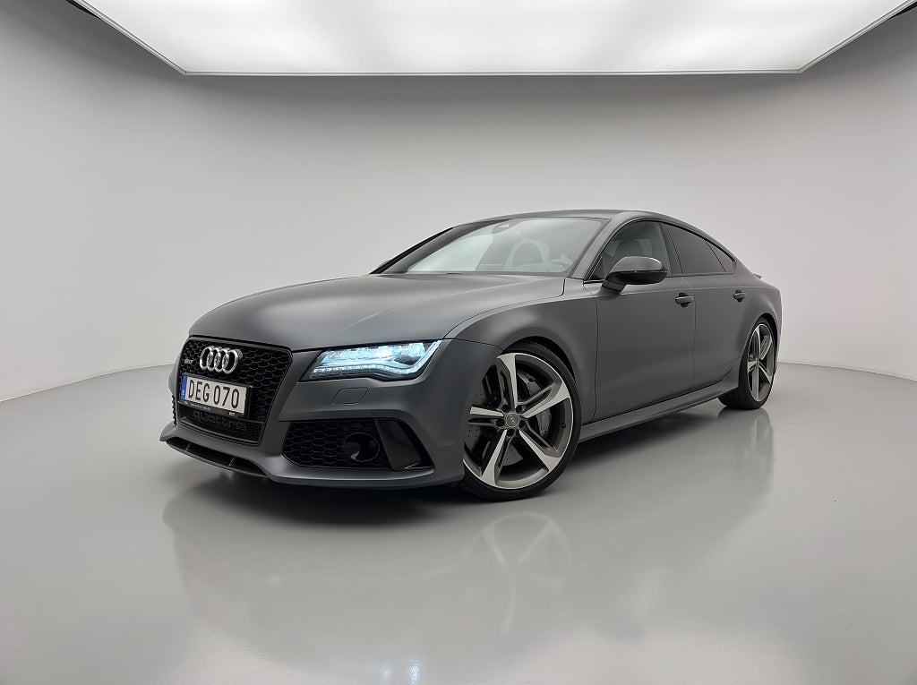 Audi RS7 4.0 V8 TFSI Q*Carbon*Sv-såld keramiska*BOSE*