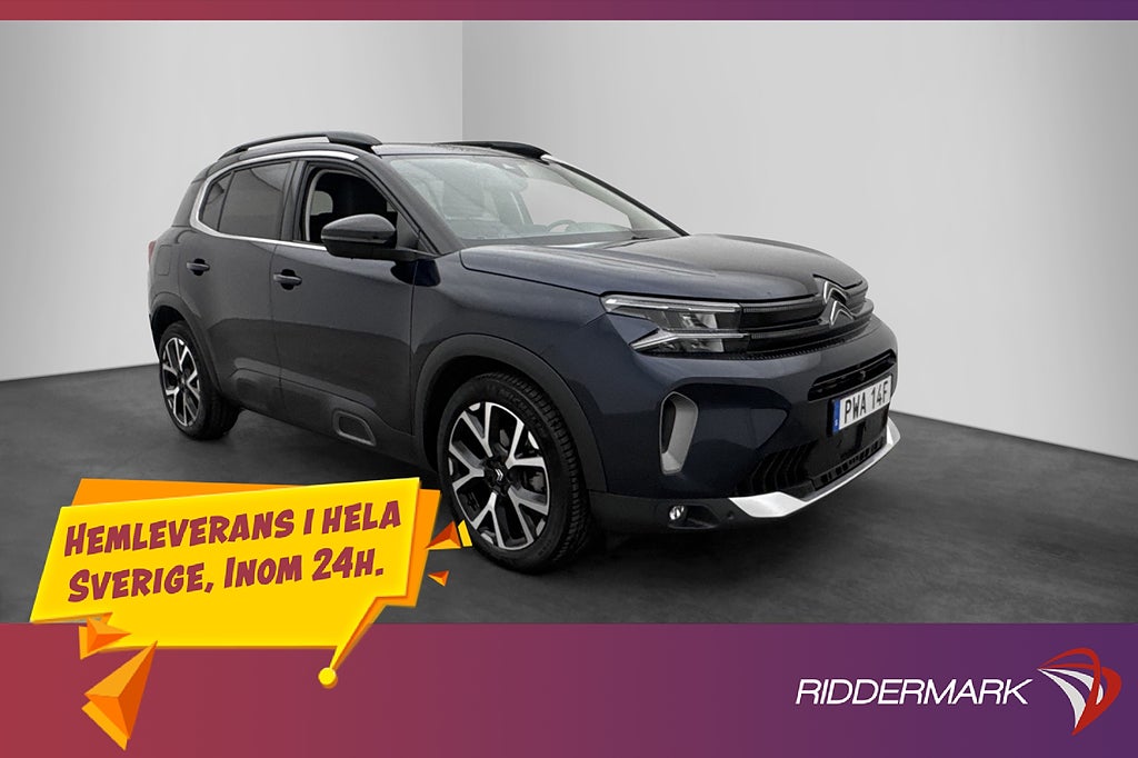 Citroën C5 Aircross 1.2 131hk Pano Kamera CarPlay Navi