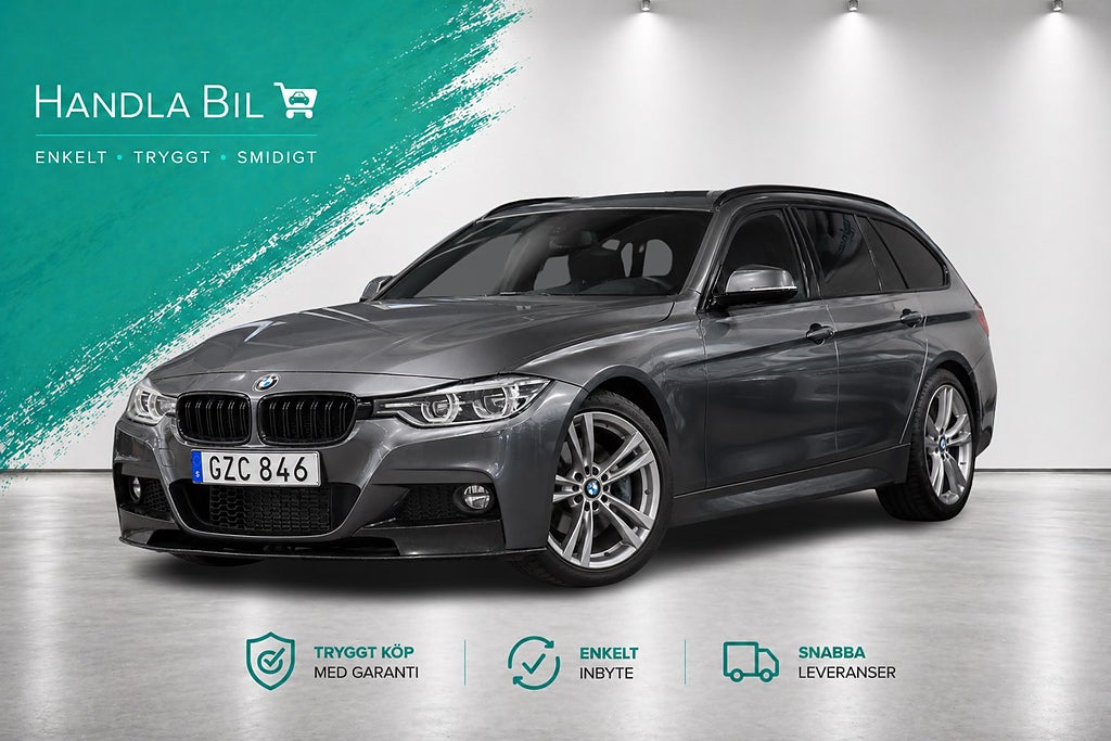 BMW 320D Touring xDrive M Sport Pano H/K Skinn Navi Rattv 1331kr/mån