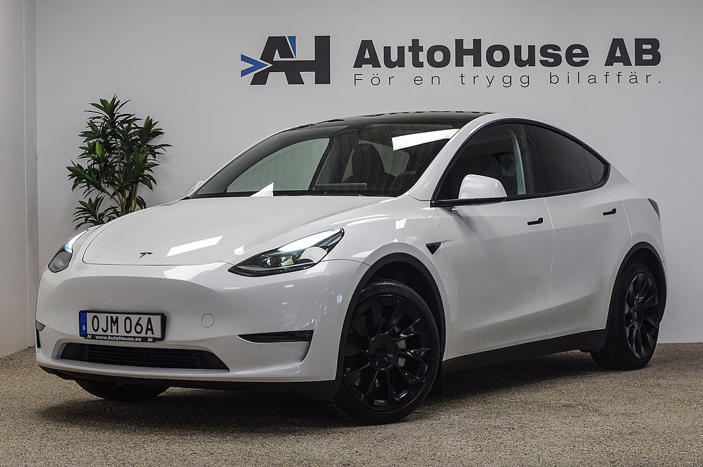 Tesla Model Y Long Range AWD 514HK Ryzen Induction Svensksåld
