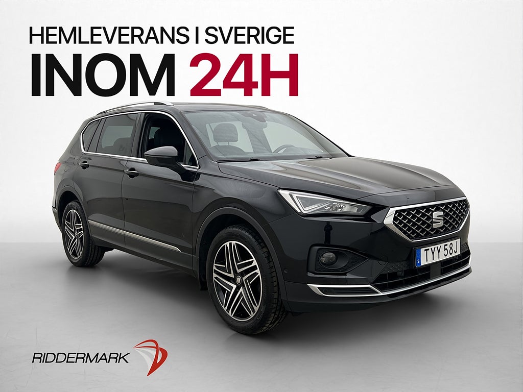 Seat Tarraco TDI 4Drive Xcellence 7-Sits Skinn Värmare Drag