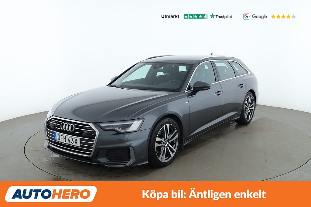 Audi A6 40 TDI Quattro S Line / Värmare, Dragkrok