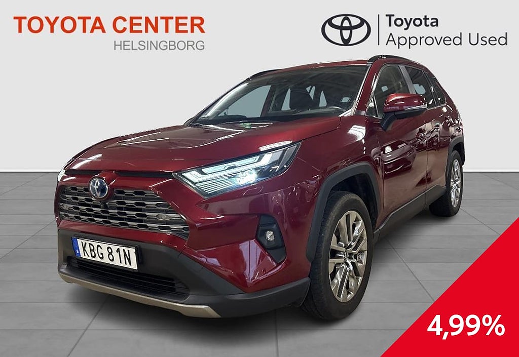 Toyota RAV4 Hybrid AWD-i Executive Premium, JBL, Dragkrok
