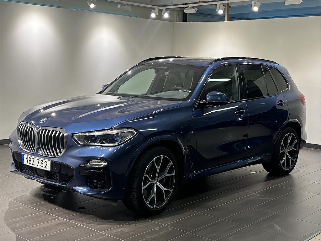 BMW X5 xDrive45e iPerformance M Sport Pano H K 4-Zons Luftfjädring