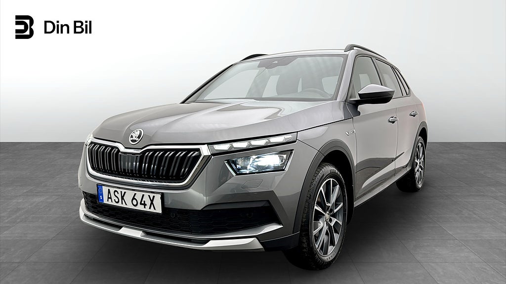 Skoda Kamiq Scoutline | Svart innetak | Applecarplay