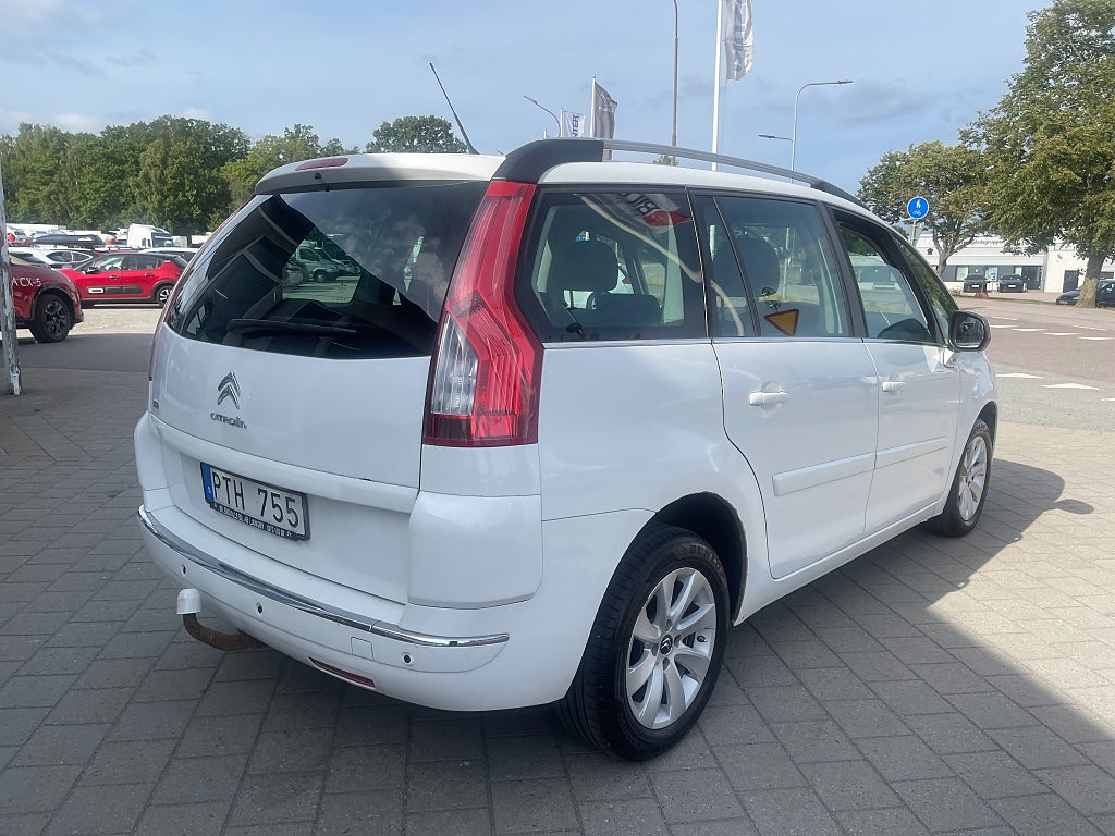 Citroën Grand C4 Picasso 1.6 automat, 111hk, 7-sits dragkrok