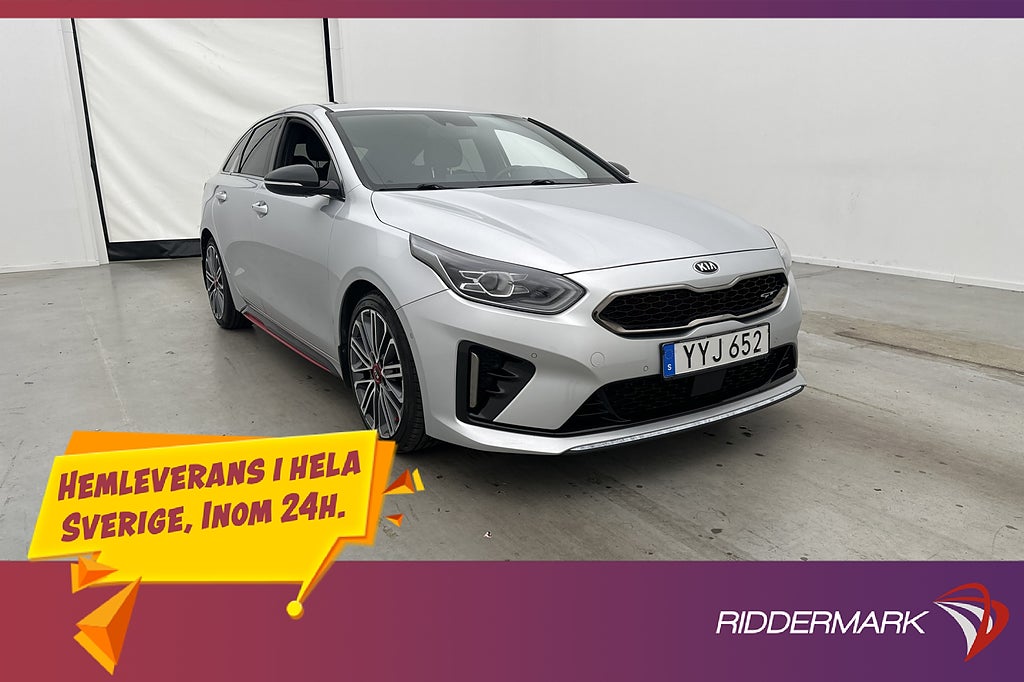 Kia ProCee'd GT 204hk JBL Rattvärme Kamera Navi Adp Farthåll